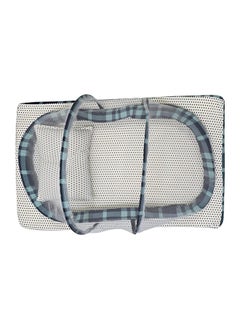 BABYCARA Baby Net Bed With Thick Mattress, Mosquito Net And Neck Pillow, 80 X 48 CM  - Image 4