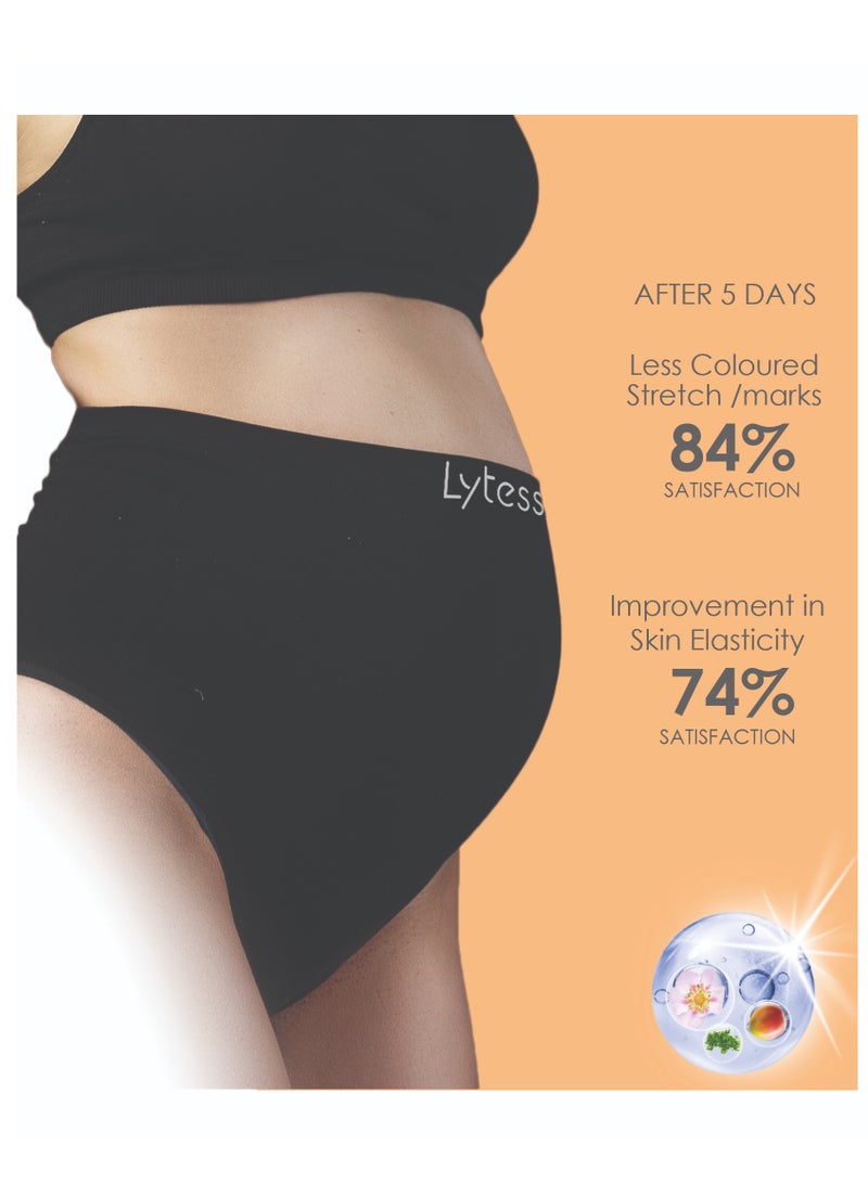 Lytess Anti-Stretch Mark High Waist Maternity Brief, White, L/XL - Image 2