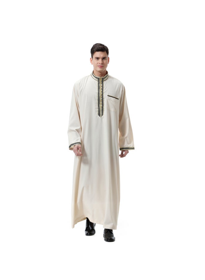 عباية - ثوب عربي رجالي - ملابس تقليدية، ملابس إسلامية، عباءة دبي، قفطان، جبة - Image 1