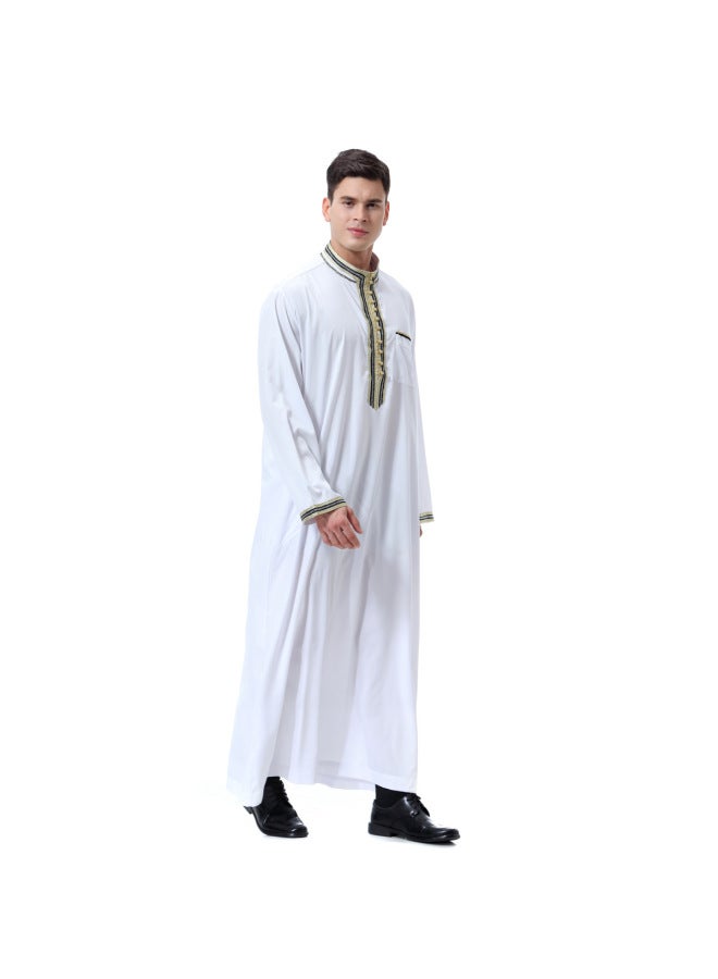 عباية - ثوب عربي رجالي - ملابس تقليدية، ملابس إسلامية، عباءة دبي، قفطان، جبة - Image 4