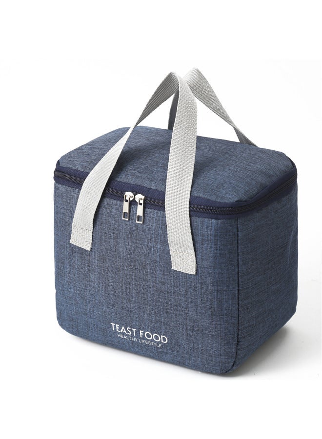 Cationic Thickeneded Aluminum Foil Insulation Bag Lunch Box Bag Lunch Handbag Waterproof And Anti-fouling Student Office Worker Lunch Bag