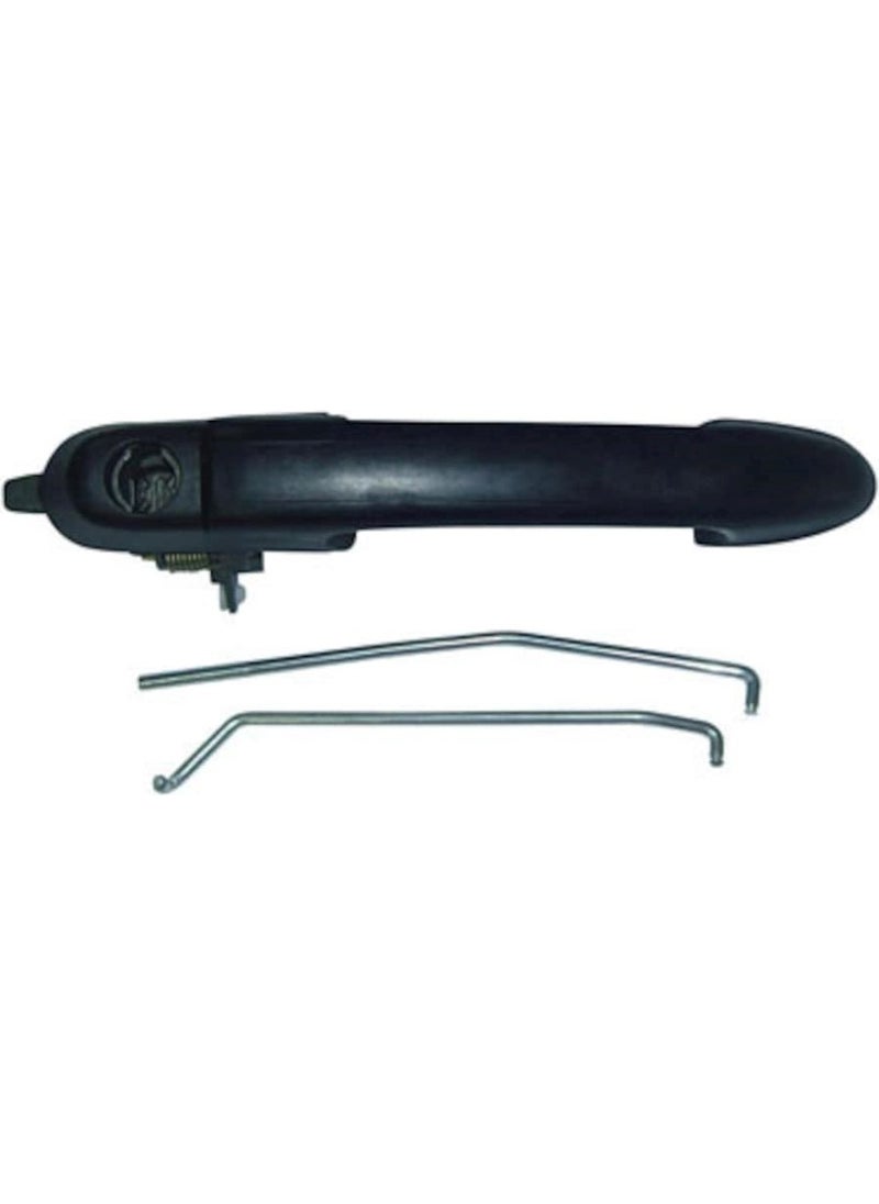 Door Handle Front Left Black Unlocked Brava