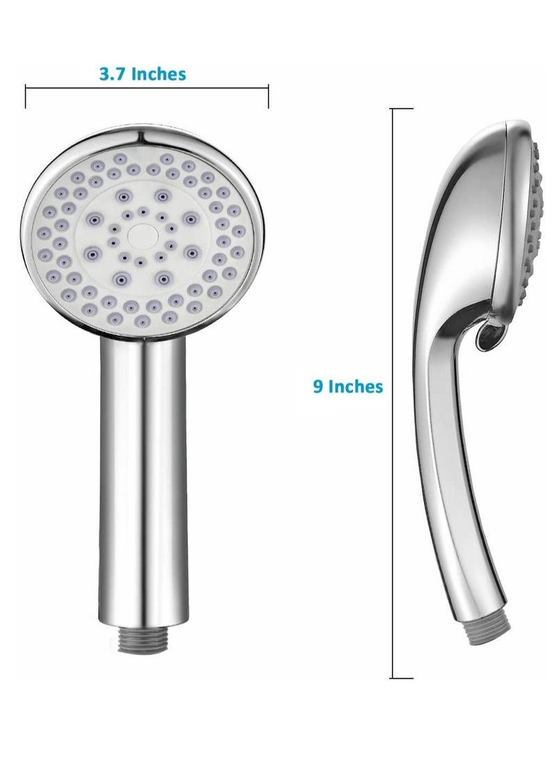 Rubik Shower Head Set with 2M Shower Hose, 5 Spray Modes Universal Handheld Shower Head for Adults Children Pets Home and Gym Use (2 Meter) - Image 4