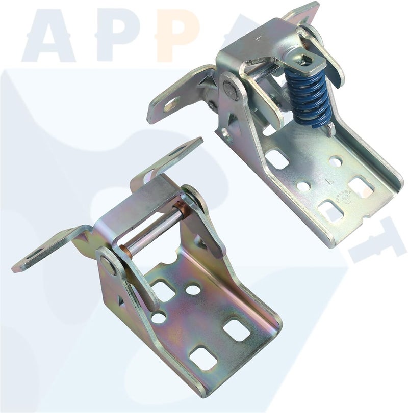 APPERFiT Upper & Lower Door Hinge for Front Door Left Driver Side Compatible with 2002-2011 Dodge Ram 1500 2500 3500 4500 5500 Dakota Truck Door Parts Replaces 55275631AB 55275634AA - Image 3