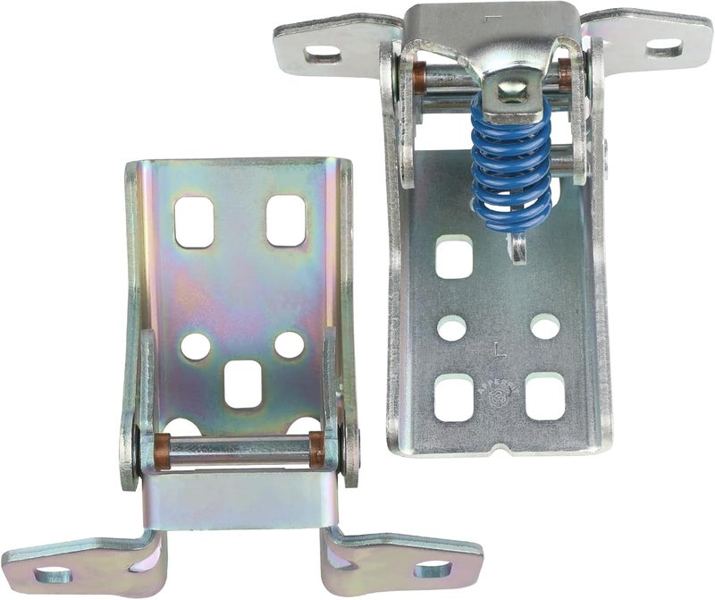 APPERFiT Upper & Lower Door Hinge for Front Door Left Driver Side Compatible with 2002-2011 Dodge Ram 1500 2500 3500 4500 5500 Dakota Truck Door Parts Replaces 55275631AB 55275634AA - Image 1