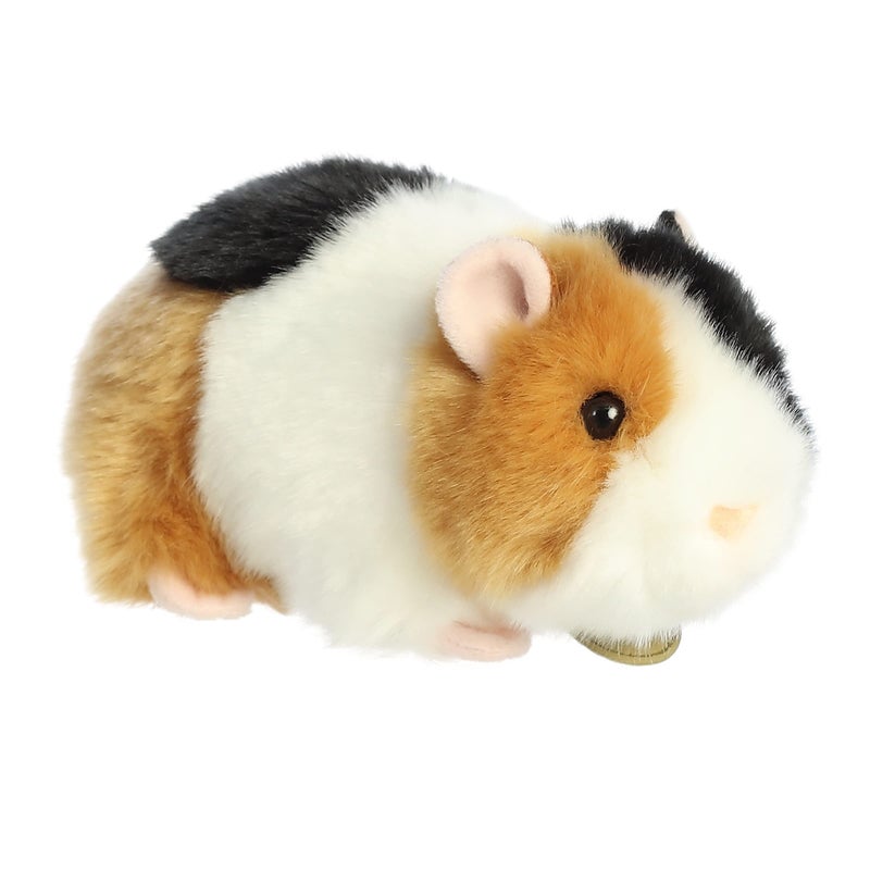 AuroraÂ® Realistic MiyoniÂ® American Guinea Pig Stuffed Animal - Lifelike Detail - Cherished Companionship - Multicolor 7.5 Inches - Image 1