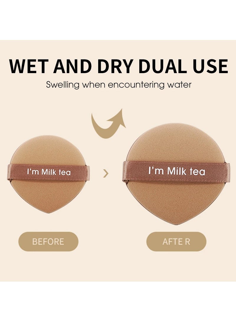 OASIS-TH - 7 Pcs With Box Makeup Air Cushion Sponge Makeup Powder Puff Wet Dry Foundation Sponge Water Drop Shape - Image 1