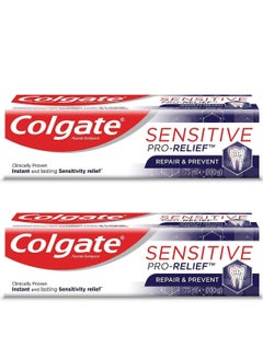 Pack Of 2 Colgate Sensitive Pro Relief Repair And Prevent Sensitivity Toothpaste, 75Ml