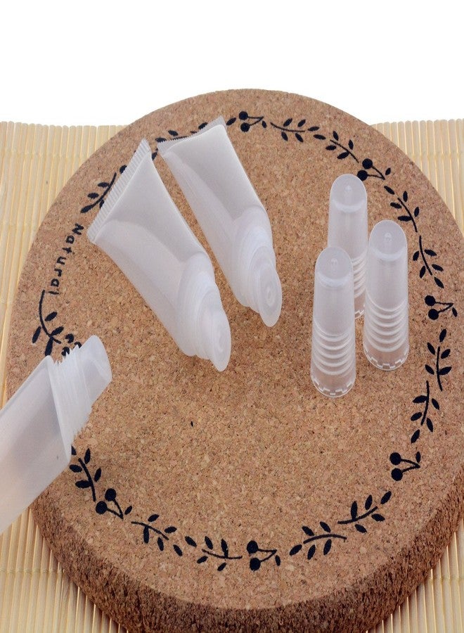 Wowlife 8ml Mini Clear Empty Lip Gloss Balm Container Soft Tubes Makeup Box (10 Pcs) - Image 5