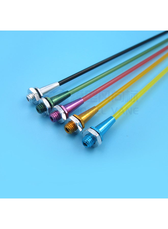 Ship Model Car Model Universal Color Antenna Pedestal Antenna Tube Sleeve Aluminum Alloy Antenna Pedestal Assembly-Color:Green Antenna Tube  - Image 3