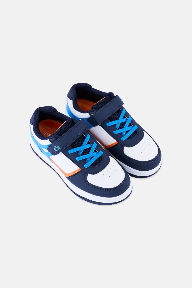 RBX Kids Boy Velcro Outdoor Shoes, Multicolor - Image 4