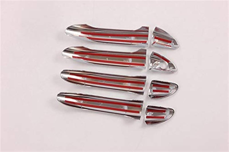 Wivplex Chrome Car Door Handle Cover Trim for Hyundai i10 - Image 3