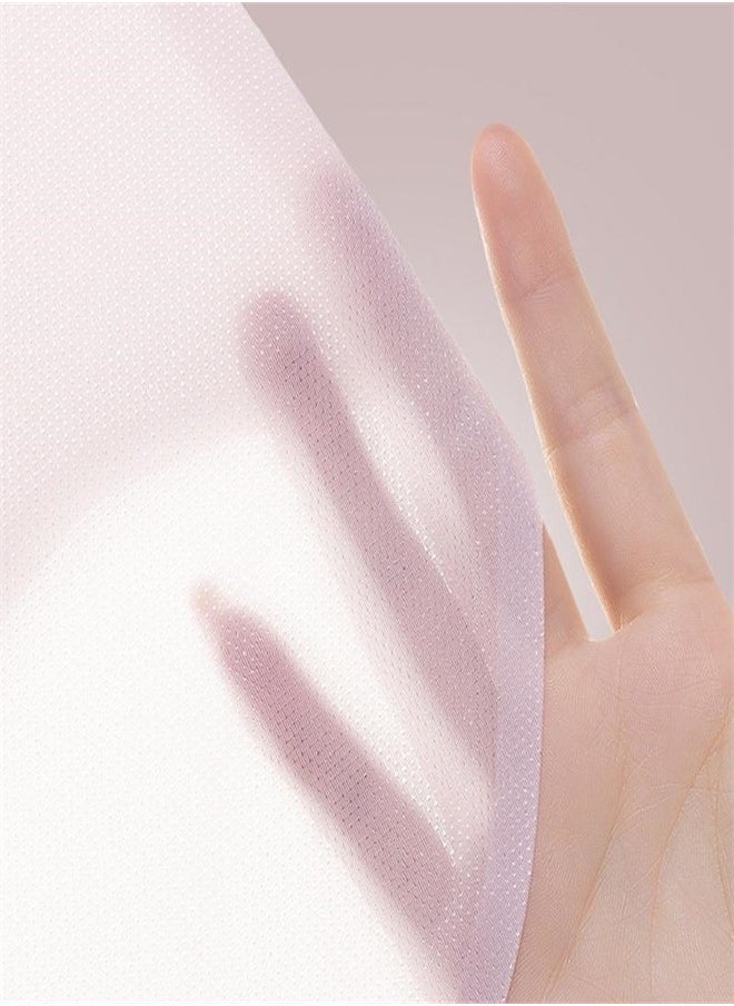 MIIOW - Miiow 4Pcs Medium Waist Women's Ice Silk Underwear Mesh Lightweight Breathable Pure Cotton Girls' Triangle Shorts - Image 1