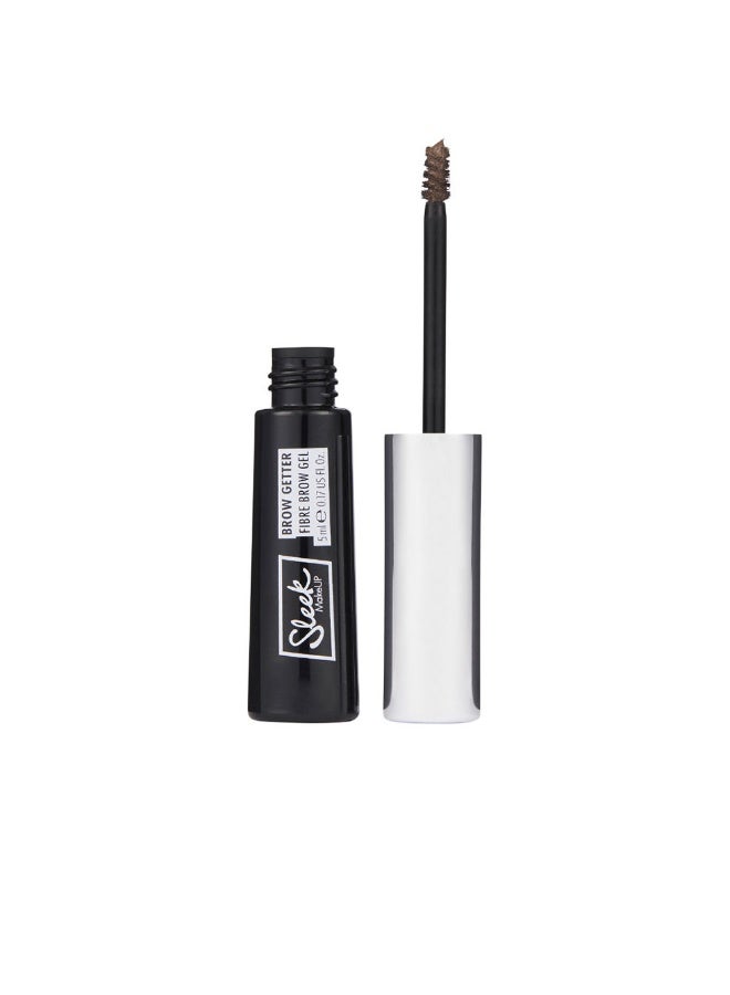 Sleek Brow Getter Fibre Brow Gel Color Ash Brown 5ml - Image 1