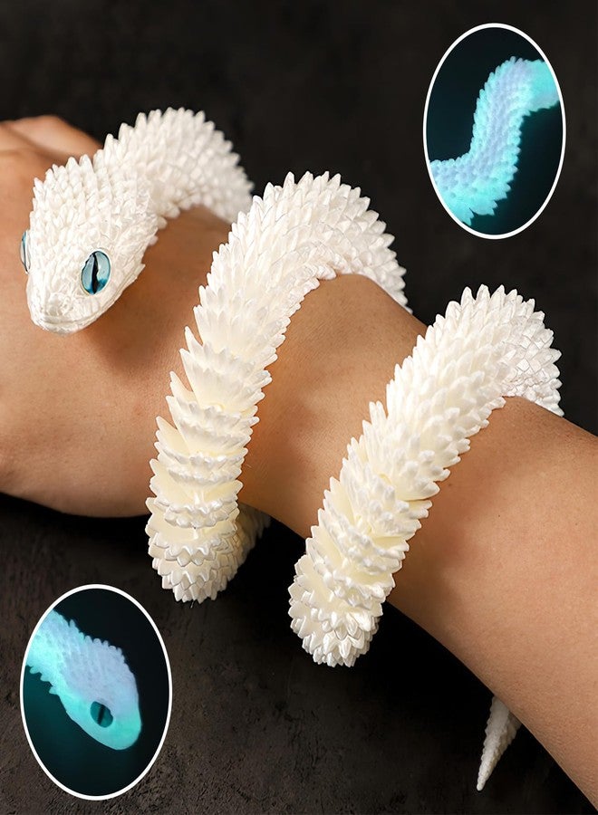 oyeftp 3D Printed Snake, Snake with Egg Glow in The Dark - Image 5