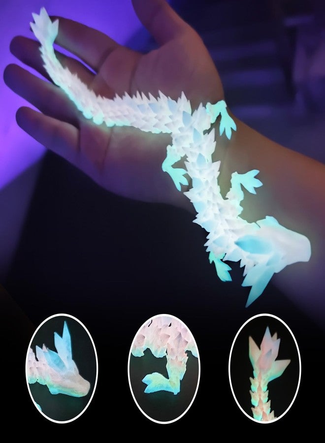 oyeftp 3D Printed Snake, Snake with Egg Glow in The Dark - Image 3