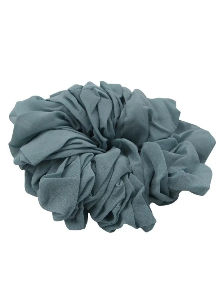 دىدانيالا D'Daniela - Elastic Volumizing Hijab Scrunchie Tie Bun - Serenity Blue