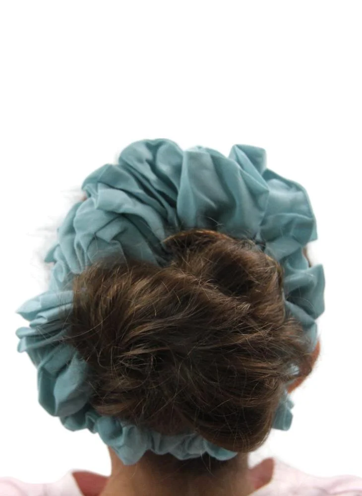 D'Daniela D'Daniela - Elastic Volumizing Hijab Scrunchie Tie Bun - Serenity Blue