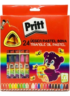Pritt Prıtt Triangle Pastel 24 Colors Cardboard Box  - Image 2