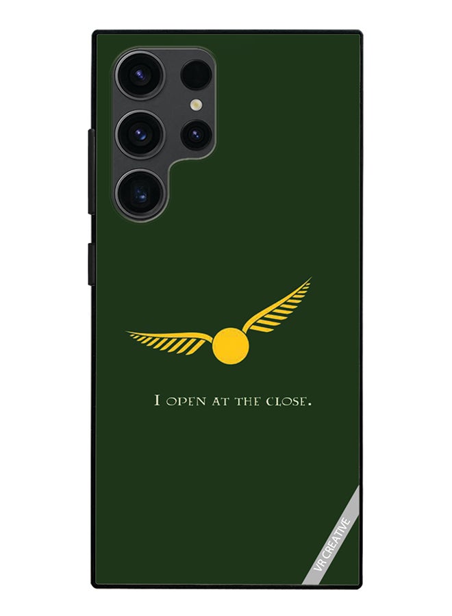 VR CREATIVE Protective Case Cover For Samsung Galaxy S24 Ultra I Open At The Close Design Multicolour - Image 1