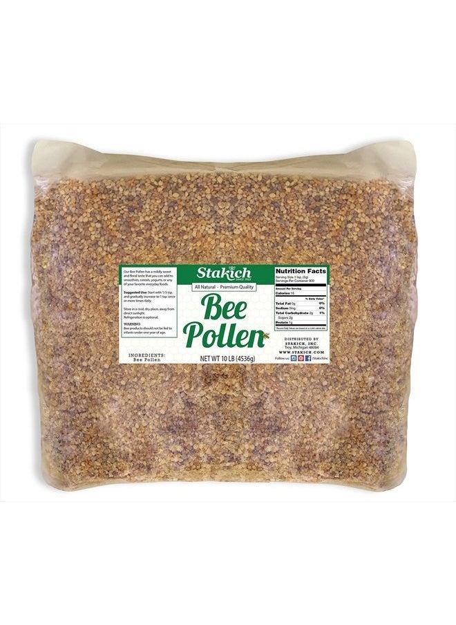 Stakich - Bee Pollen (10 Pound (Pack of 1)) - Image 1