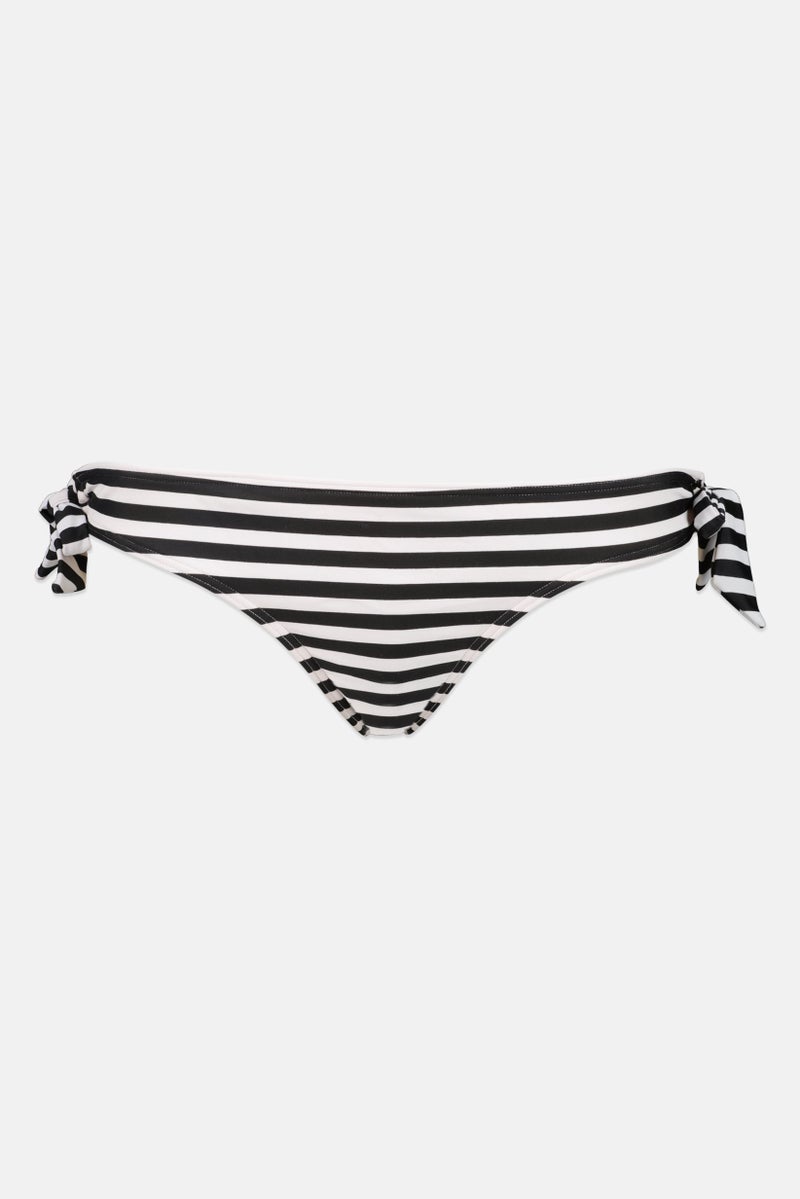 RIP CURL Women Stripe Print Bikini Bottom, Multicolor  - Image 1