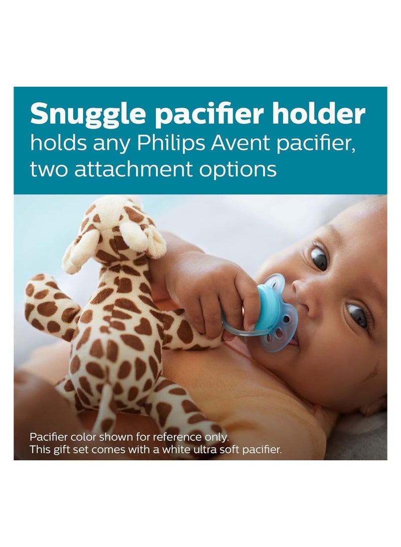 Philips Avent Anti-Colic Baby Bottle with AirFree Newborn Gift Set with Snuggle, Clear - Image 4