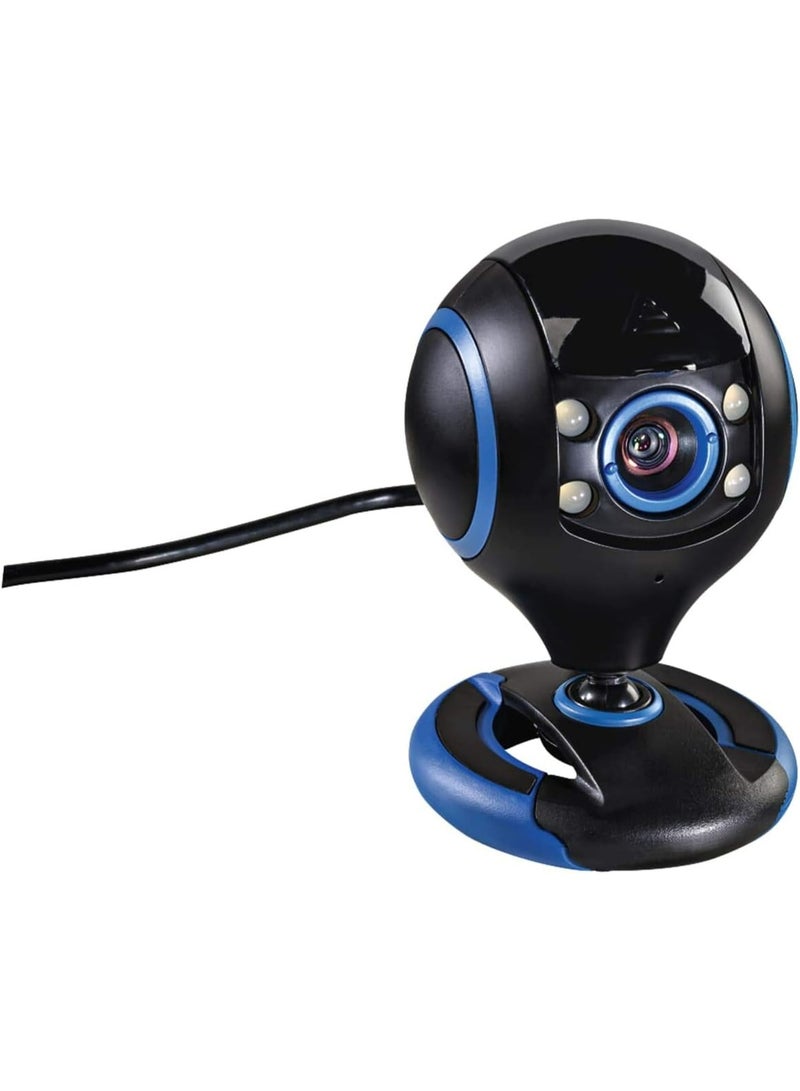 uRage REC 200 HD Streaming Webcam, 720p, USB 2.0, Black - Image 1