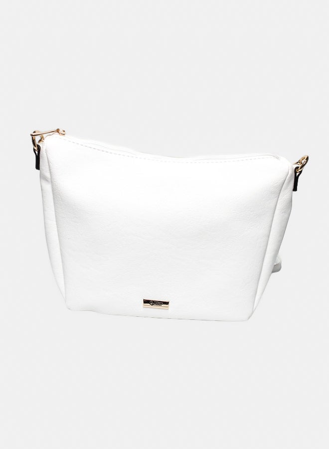 Glitter Women Hand Bag - White - Image 1