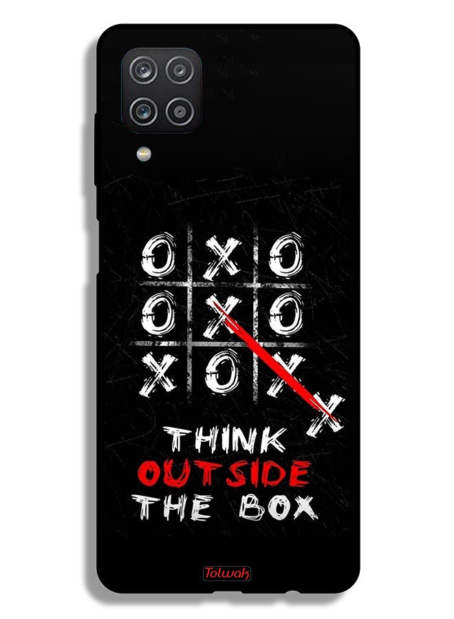Tolwak Samsung Galaxy A12 Protective Case Cover Think Outside The Box - Image 1
