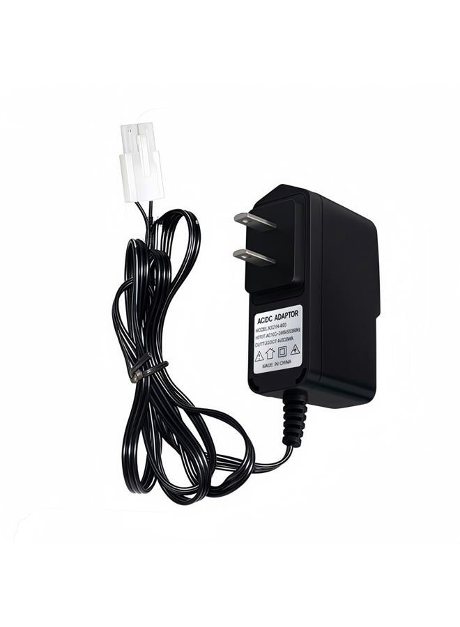 Cecicebb RC Battery Charger for 9.6V (8S) NiMH/NiCd Battery Packs, 250mA AC Plug Charger with Standard Tamiya Connector for RC Hobbies Airsoft Guns RC Cars RC Airplanes - Image 1