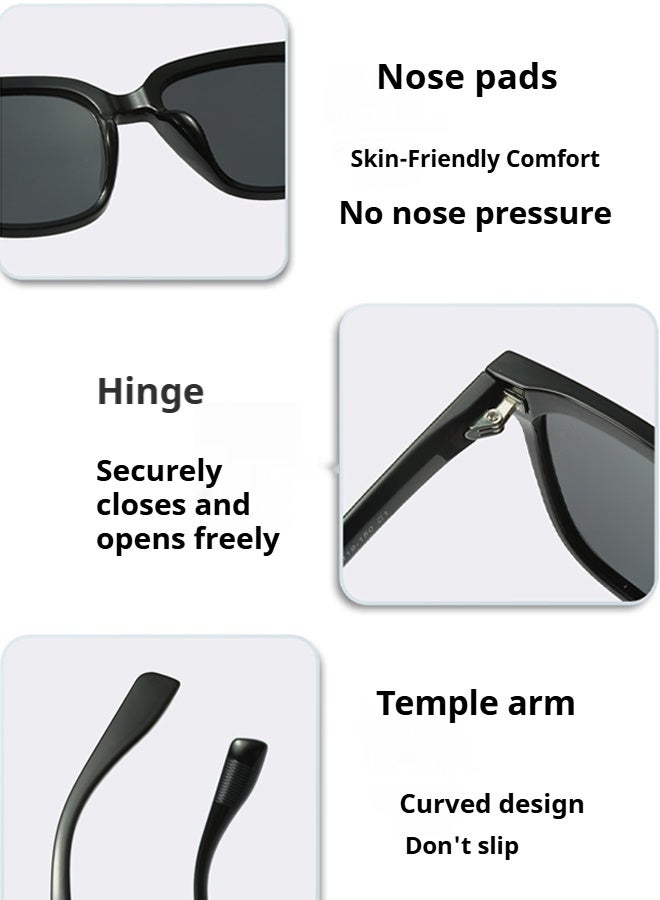 فيل نظارات شمسية TR مستقطبة عصرية، مجموعة قصر النظر العصرية، للجنسين 882 - Image 4