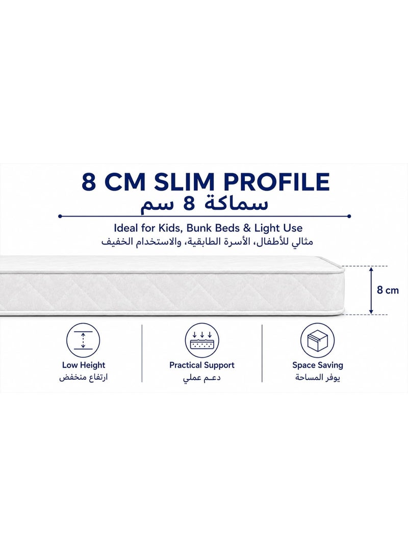 Pioneer Orthopedic Medical Mattress – Medicated Foam for Back Pain Relief & Optimal Support (190x90x8 cm) - Image 3