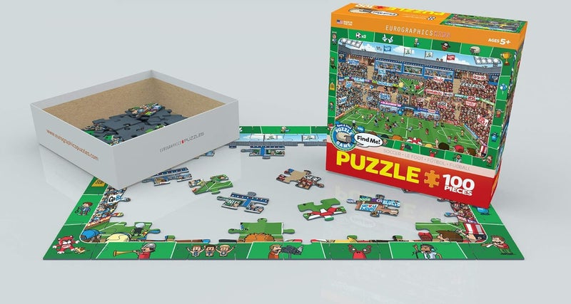 EuroGraphics Soccer Spot  Find 100 Piece Puzzle - Image 3