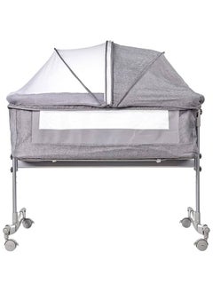 C&C Home 4-In-1 Multifunction Height Adjustable Bedside Sleeper And Nets, Bassinet for Newborn Infant Baby  - Image 2
