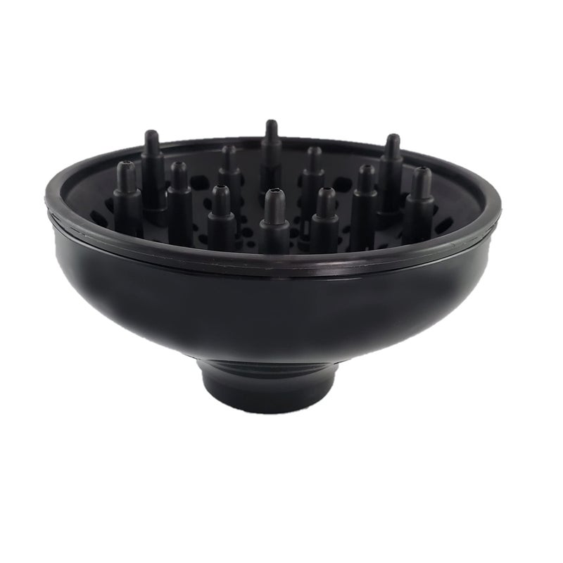 GAMMA+ Professional Hair Dryer Diffuser Attachment, Fits Only Gamma+ Dryer Models Black - Image 1