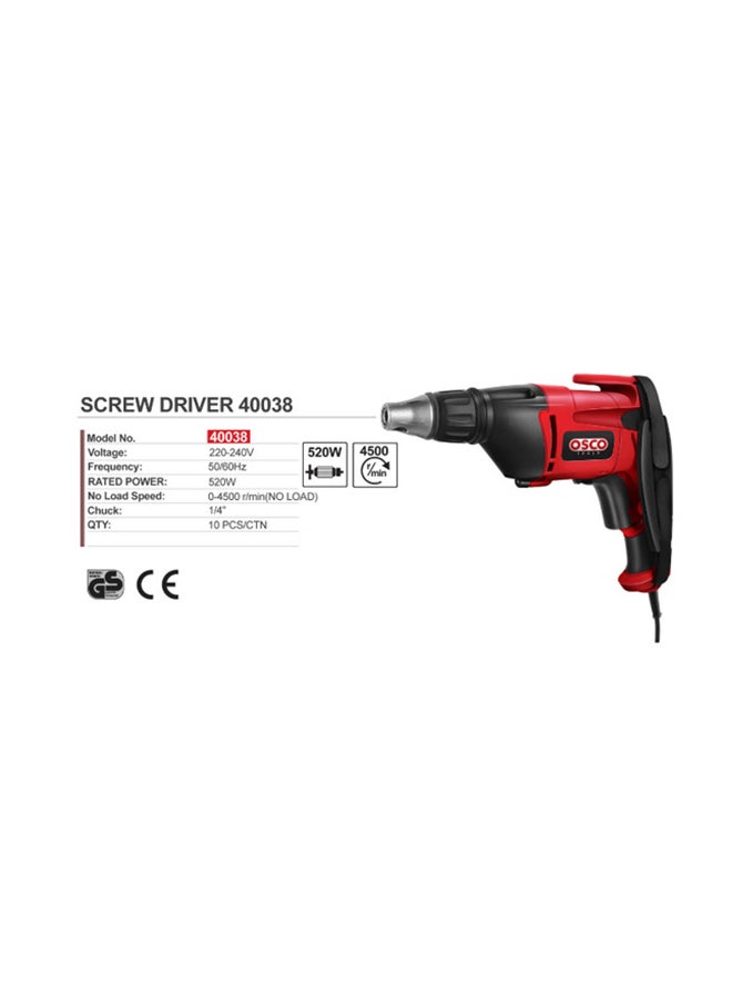 OSCO Drill Hunger Shinko 520W 6mm - - Image 2
