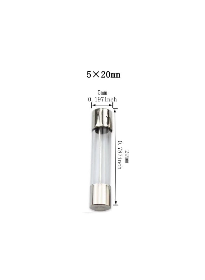 GNAFOTU Quick Fast-blow Glass Tube Fuse 5 x 20 mm Assorted Kit,with Box, Amp Values: 0.2A 0.5A 1A 2A 3A 5A 6A 8A 10A 15A - Image 3