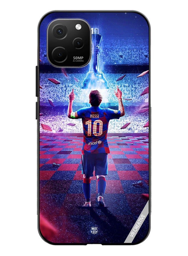 VR CREATIVE Protective Case Cover For Huawei Nova Y61 Messi Design Multicolour - Image 1