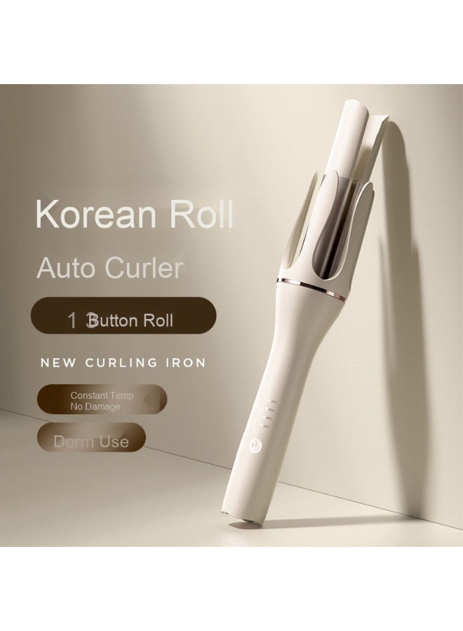 Temperature Controlled Hair Egg Roll Curling Iron Does Not Hurt Hair Big Wave Straight Clip Dual Use - Image 1