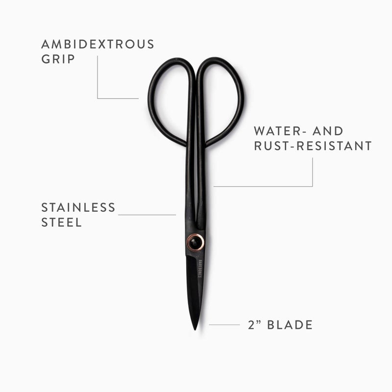Barebones Artisan Trimming Shears - Gardening Shears and Herb Scissors - Essential Gardening Tools for Herb Gardens and Planting - Rust-resistant Garden Clippers - Image 5