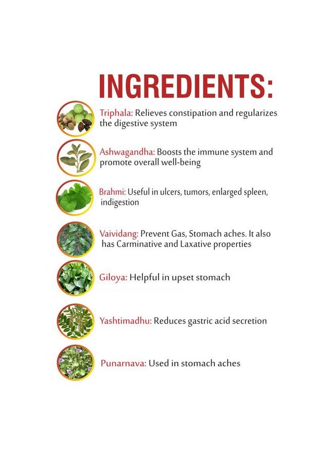 Meghdoot مكمل ميغدوت تريفلابراش لتعزيز المناعة وصحة الجهاز الهضمي يدعم وظيفة الكبد ويساعد في تنظيم الهضم مكمل أيورفيدي للرجال والنساء 500 جرام (عبوة من 2) - Image 5