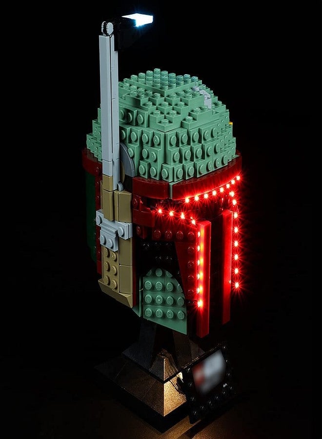 Kyglaring Led Light Kit for Lego 75277 Star Wars Boba Fett Helmet Display Building Set, The Model not Included- Classic Version - Image 4