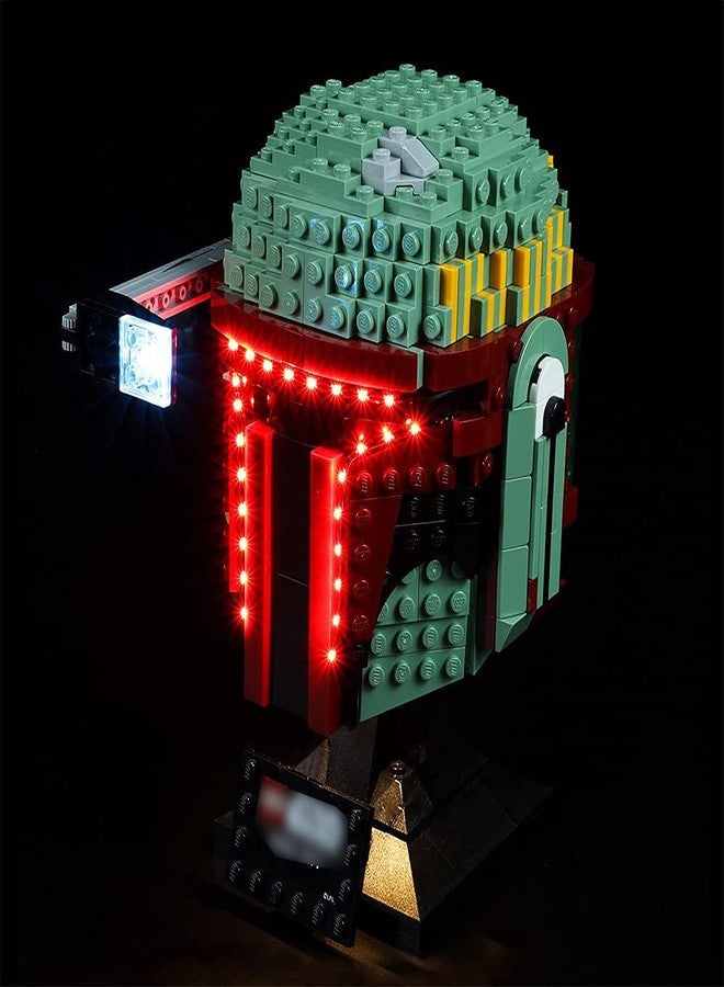 Kyglaring Led Light Kit for Lego 75277 Star Wars Boba Fett Helmet Display Building Set, The Model not Included- Classic Version - Image 3