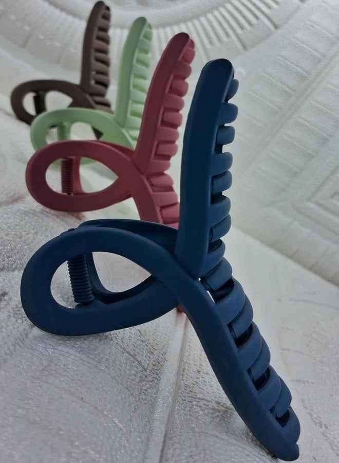 Cart Log CartLog clutcher; clutcher for women hair; clutchers for hair; big clutcher for women hair; big clutchers for hair; large clutcher for hair; colourful clutcher for women (Pack of 2) - Image 3