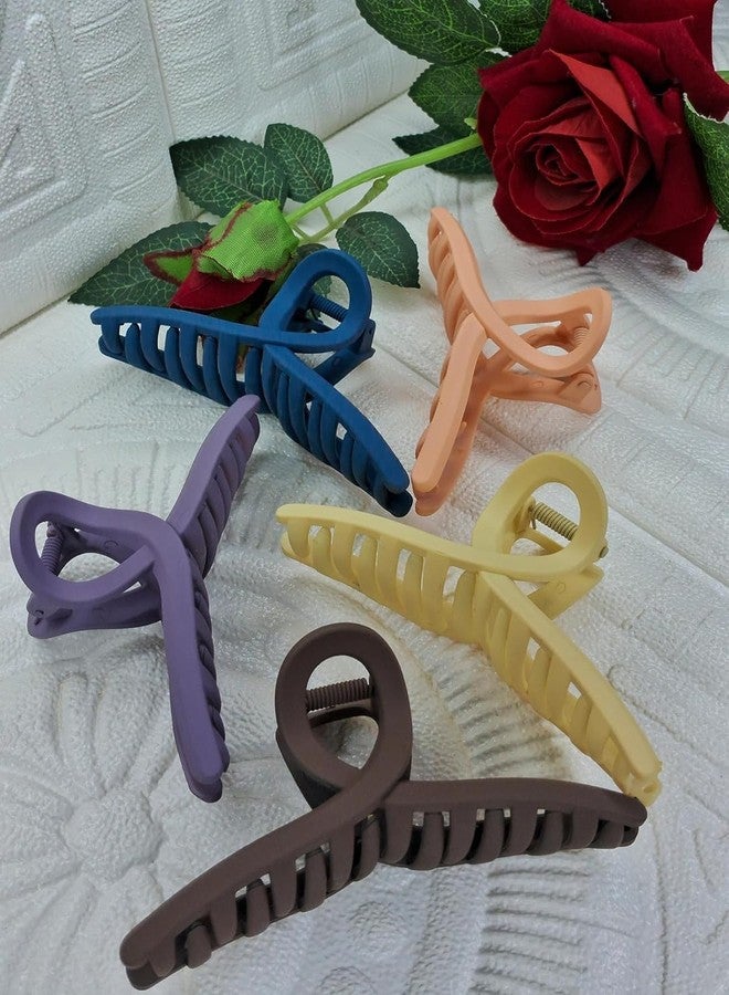 Cart Log CartLog clutcher; clutcher for women hair; clutchers for hair; big clutcher for women hair; big clutchers for hair; large clutcher for hair; colourful clutcher for women (Pack of 2) - Image 4