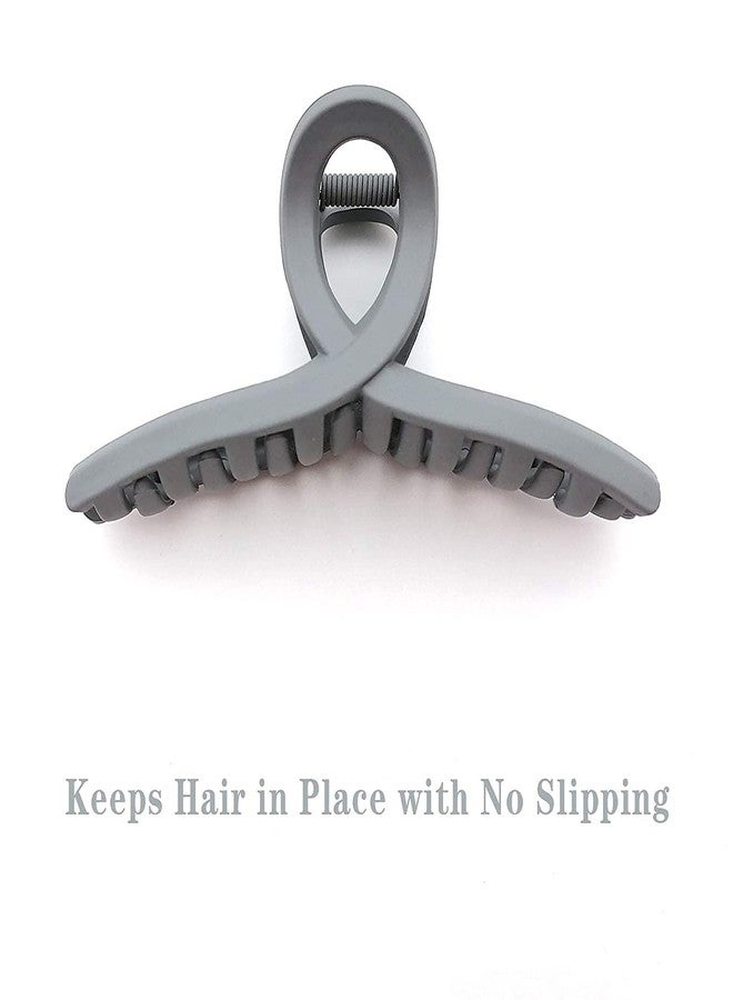 Cart Log CartLog clutcher; clutcher for women hair; clutchers for hair; big clutcher for women hair; big clutchers for hair; large clutcher for hair; colourful clutcher for women (Pack of 2) - Image 5