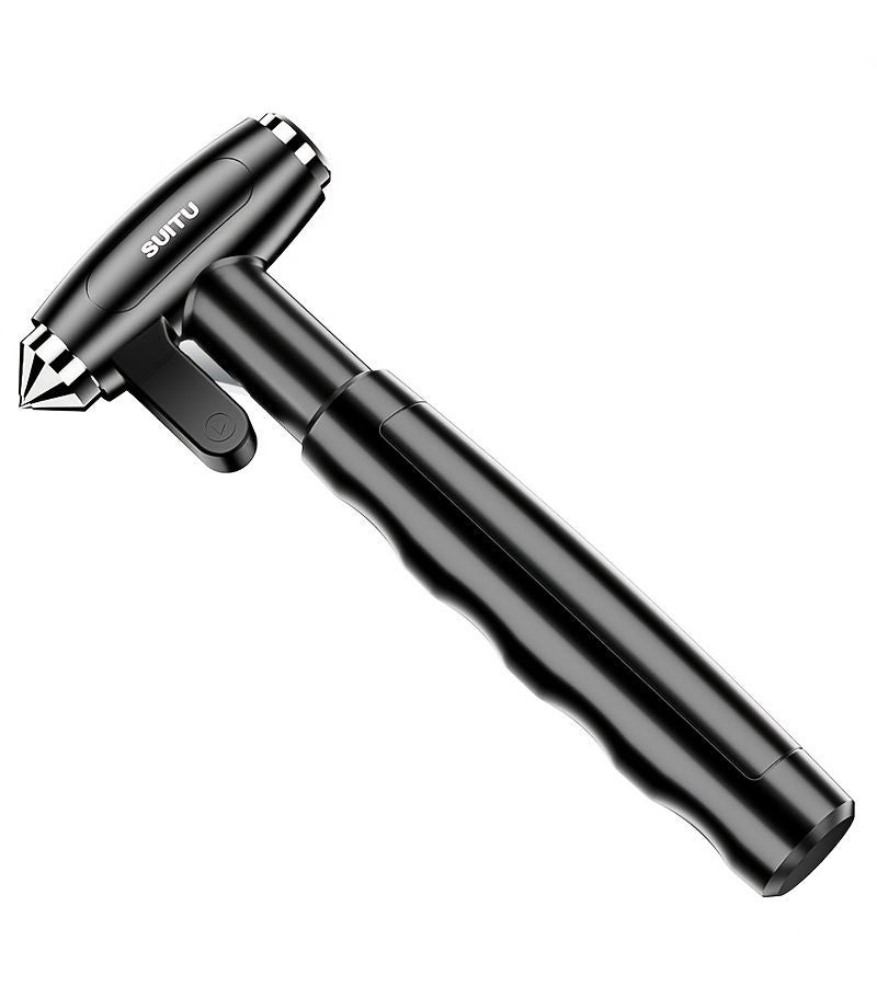 2pcs Black Emergency Escape Tools with Window Breaker and Seatbelt Cutter, Multifunctional Rescue Hammer for Life-Threatening Situations - Image 4