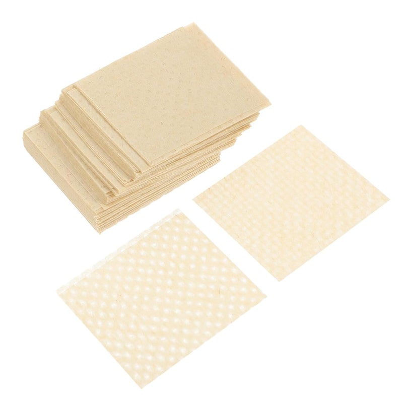 FOMIYES 1 Box Disposable Hair Perm Paper for Salon and Home DIY Heat Resistant Thin End Papers Protect Hair Ends From Damage Professional Perming Tool for Even Cold and Hot Perms - Image 1