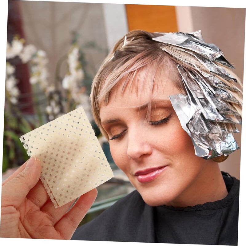 FOMIYES 1 Box Disposable Hair Perm Paper for Salon and Home DIY Heat Resistant Thin End Papers Protect Hair Ends From Damage Professional Perming Tool for Even Cold and Hot Perms - Image 4